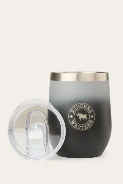 Bindi Wine Cup - Black / Silver