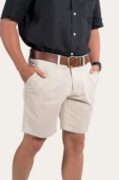 Bingara Mens Chino Short - Bone