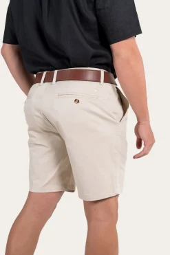 Bingara Mens Chino Short - Bone