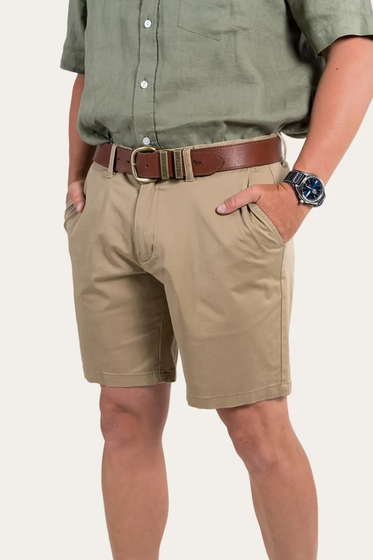 Bingara Mens Chino Short - Clay