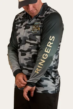 Buckin Barra Fishing Jersey - Black