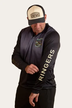 Buckin Barra Fishing Jersey - Navy