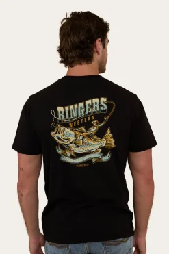 Buckin Barra Mens Loose Fit T-Shirt - Black