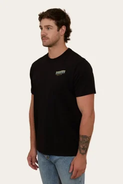 Buckin Barra Mens Loose Fit T-Shirt - Black