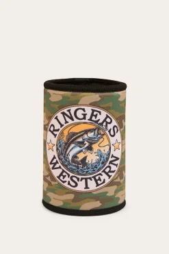 Buckin Barra Stubby Cooler - Camo