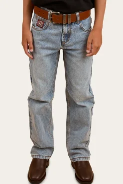 Buckland Kids Relaxed Jean - Light Wash Blue
