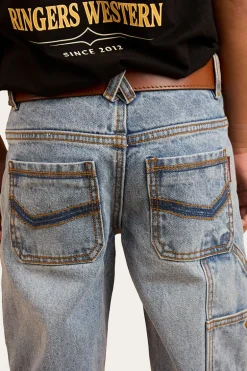 Buckland Kids Relaxed Jean - Light Wash Blue