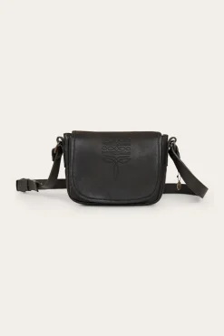 Callie Saddle Bag - Black