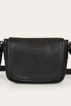 Callie Saddle Bag - Black