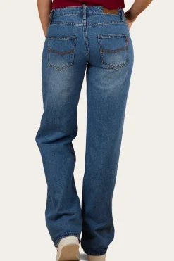 Cammy Low Rise Wide Leg Jean - Light Blue
