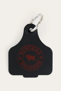 Cattle Tags - Black / Red