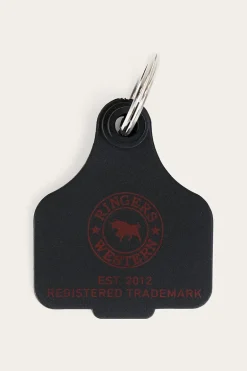 Cattle Tags - Black / Red