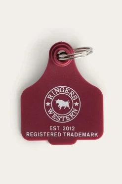 Cattle Tags - Burgundy