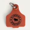 Cattle Tags - Burnt Orange