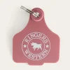 Cattle Tags - Dusty Rose