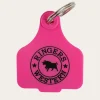 Cattle Tags - Neon Pink