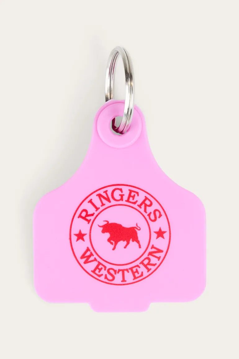 Cattle Tags - Pink / Red