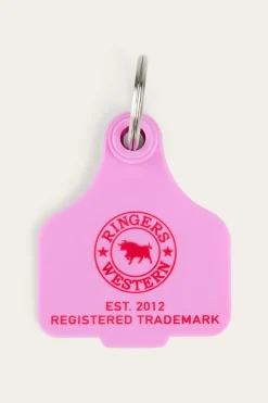 Cattle Tags - Pink / Red