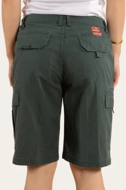 Clearwater Womens Ripstop Work Short - Forest
