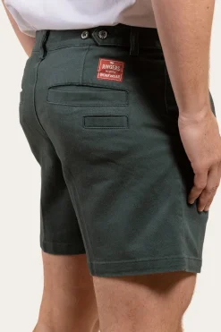Cloncurry Mens Heavy Weight Work Short - Forest Green