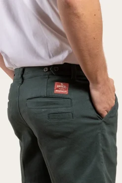 Cloncurry Mens Heavy Weight Work Short - Forest Green