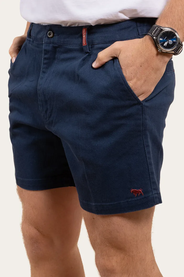 Cloncurry Mens Heavy Weight Work Short - Dark Navy