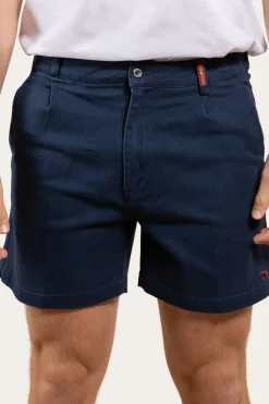 Cloncurry Mens Heavy Weight Work Short - Dark Navy