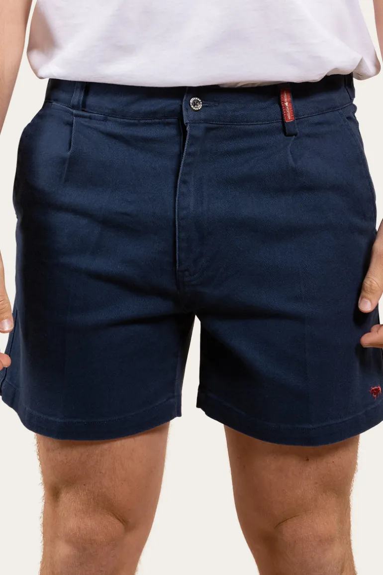 Cloncurry Mens Heavy Weight Work Short - Dark Navy