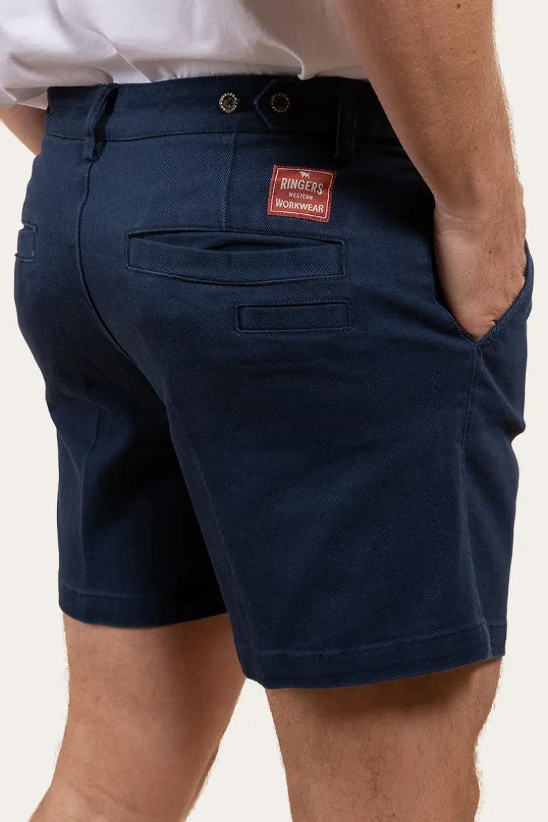 Cloncurry Mens Heavy Weight Work Short - Dark Navy