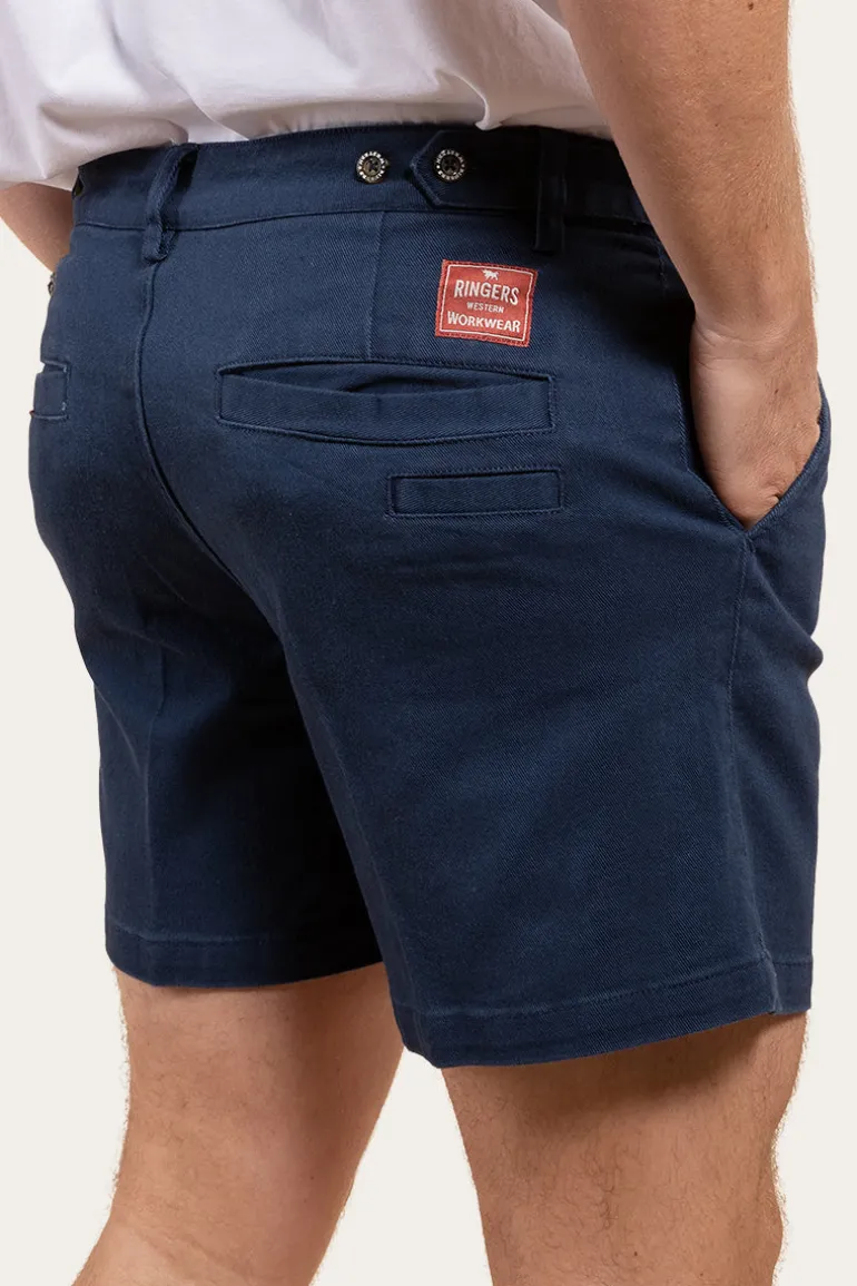 Cloncurry Mens Heavy Weight Work Short - Dark Navy