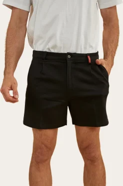 Cloncurry Mens Heavy Weight Work Short - Black