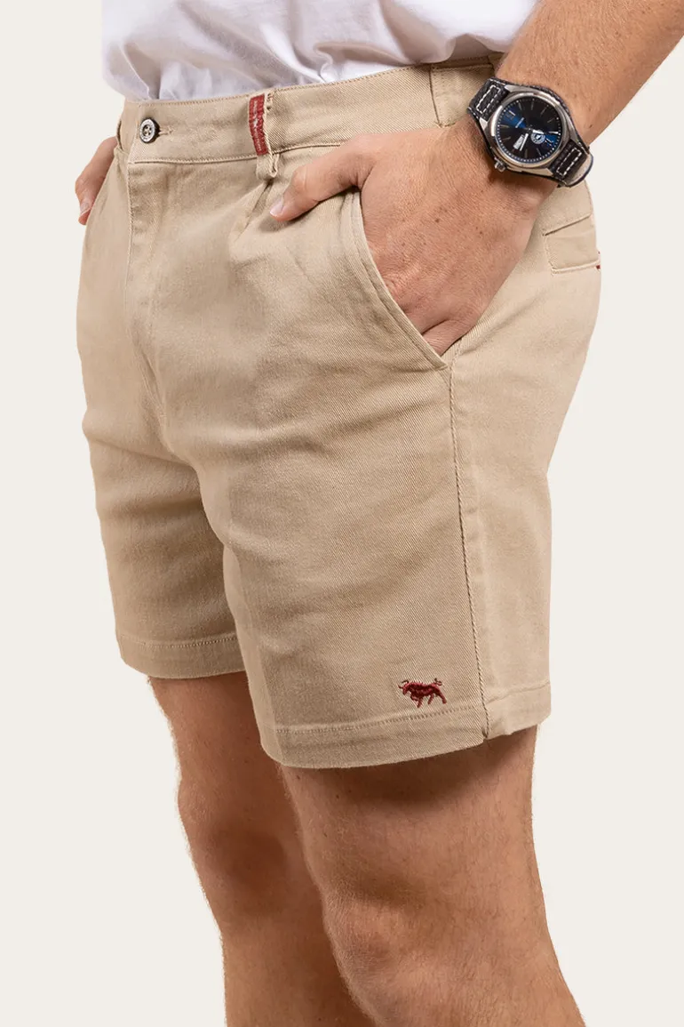 Cloncurry Mens Heavy Weight Work Short - Camel