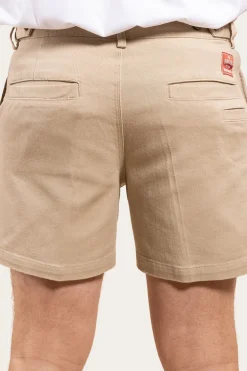 Cloncurry Mens Heavy Weight Work Short - Camel