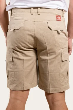 Coober Pedy Mens Ripstop Work Short - Camel