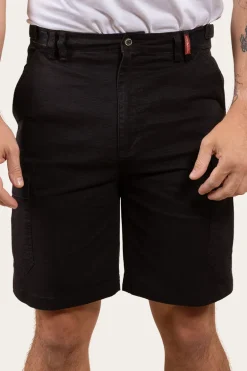 Coober Pedy Mens Ripstop Work Short - Black