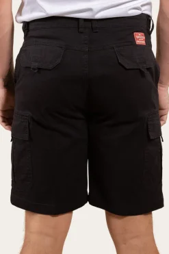 Coober Pedy Mens Ripstop Work Short - Black