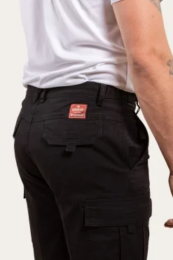 Coober Pedy Mens Ripstop Work Short - Black
