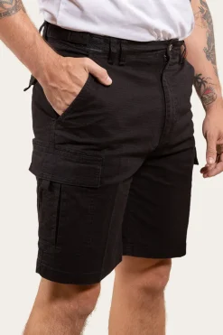 Coober Pedy Mens Ripstop Work Short - Black