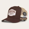 Country Club Deep Fit Trucker Cap - Saddle Brown