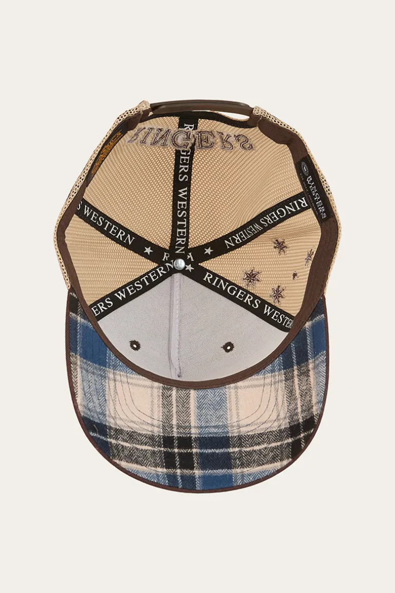 Country Club Deep Fit Trucker Cap - Saddle Brown