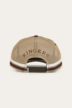 Country Club Deep Fit Trucker Cap - Saddle Brown