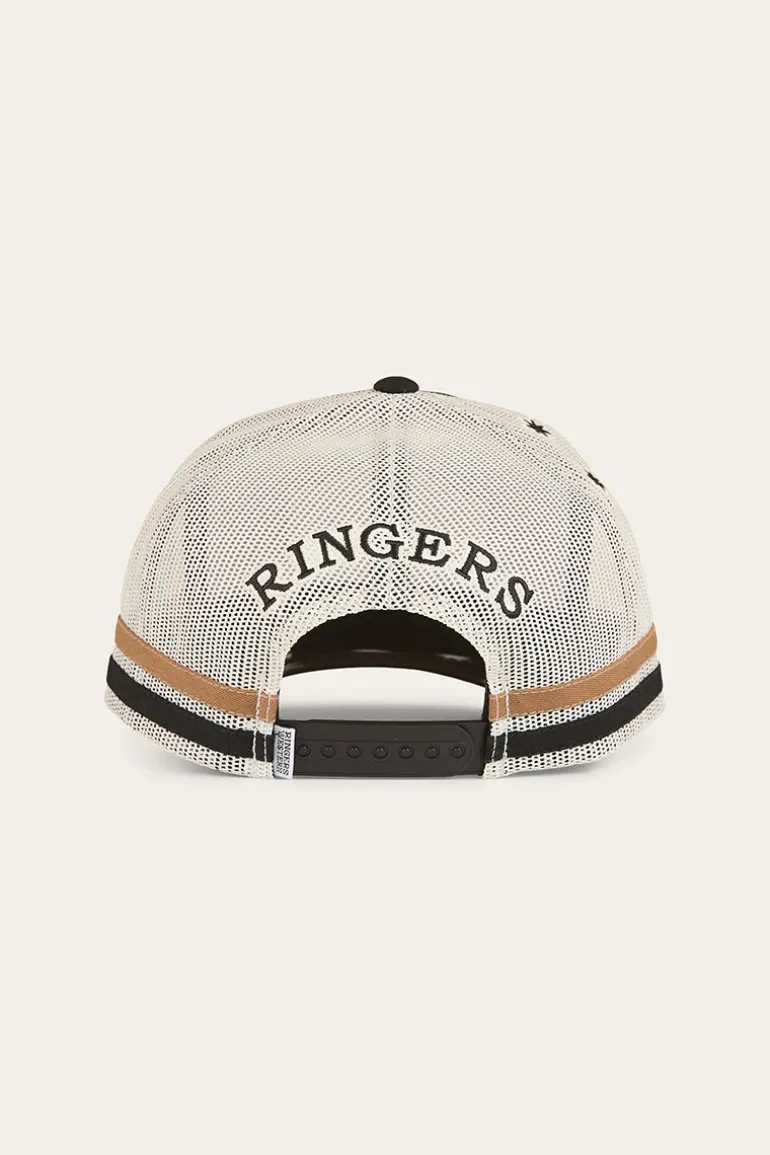 Country Club Deep Fit Trucker Cap - Black