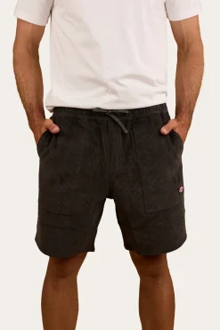 Countryside Mens Corduroy Walk Short - Charcoal