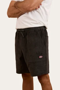 Countryside Mens Corduroy Walk Short - Charcoal