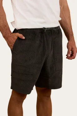 Countryside Mens Corduroy Walk Short - Charcoal