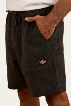 Countryside Mens Corduroy Walk Short - Charcoal