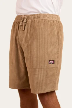 Countryside Mens Corduroy Walk Short - Dark Sand