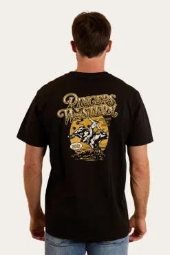 Cowboys Can Dance Mens Loose Fit T-Shirt - Black