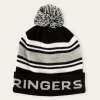 Cradle Mountain Beanie - Black/White/Grey