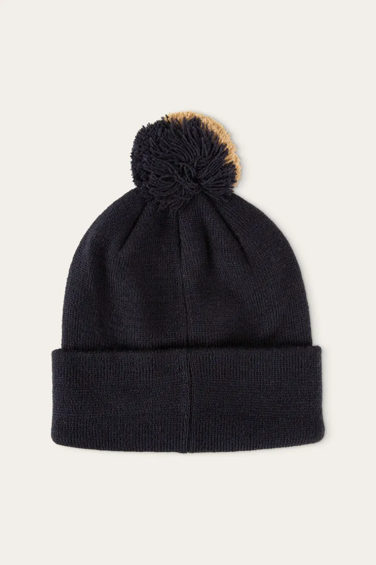 Crescent Kids Beanie - Navy